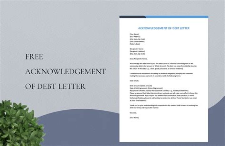 Does an acknowledgement of debt interrupt prescription?