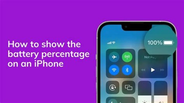 Does battery percentage show on iphone 11?