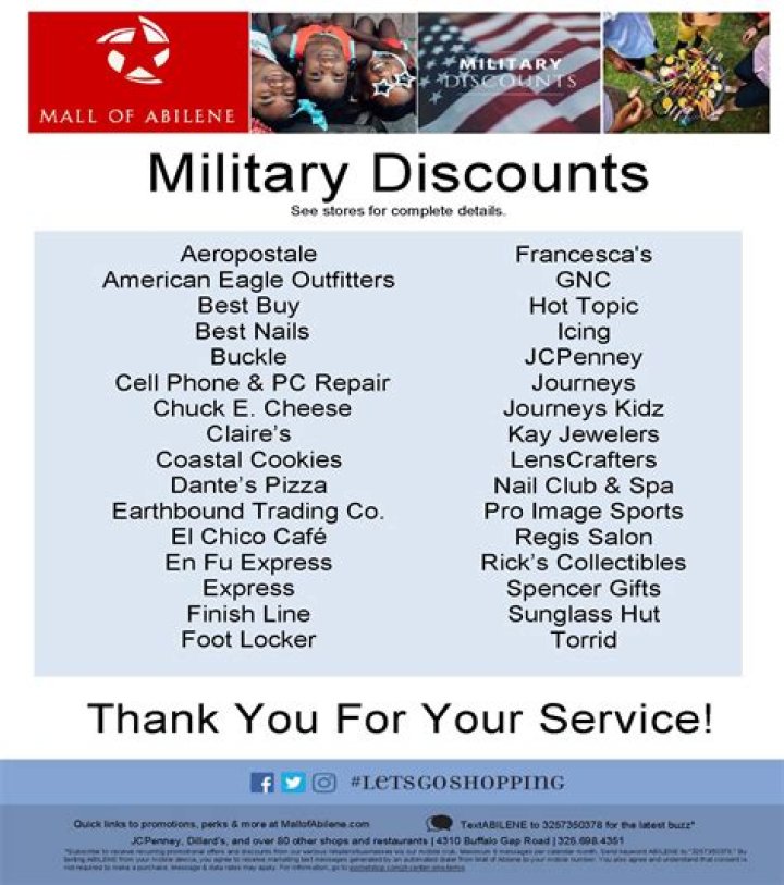 Does beaulieu do military discount?
