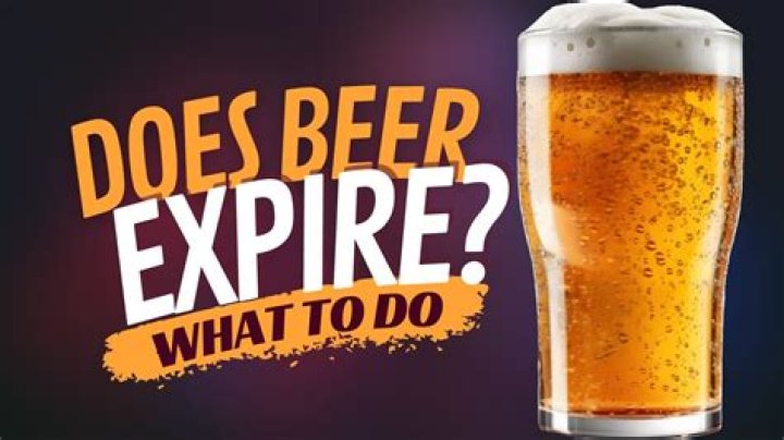 Does beer can expire after opening?