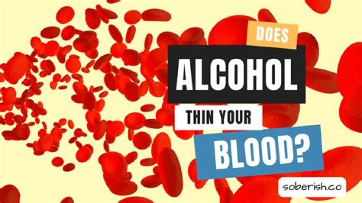 Does drinking whisky thin the blood?
