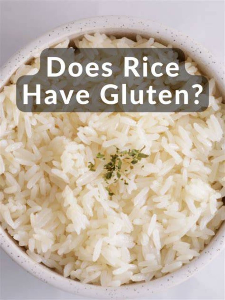 Does enriched rice have gluten?