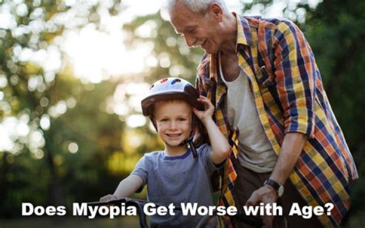 Does myopia get worse?