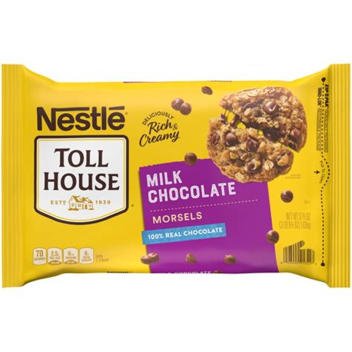 Does nestle milk chocolate morsels melt?
