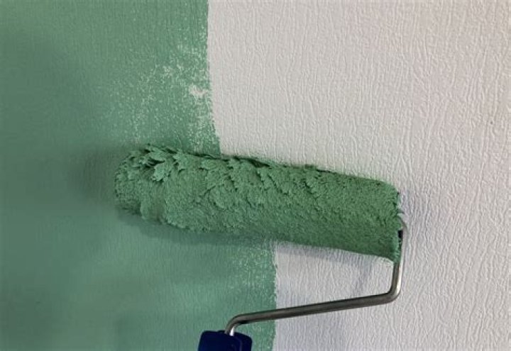 Does paint look splotchy when drying?