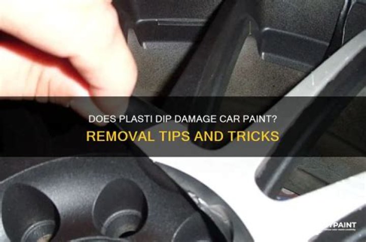 Does plasti dip come off?