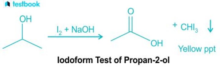 Does propanol give iodoform test?