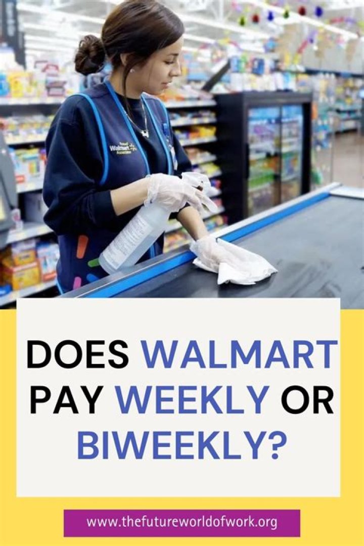 Does ralphs pay weekly?