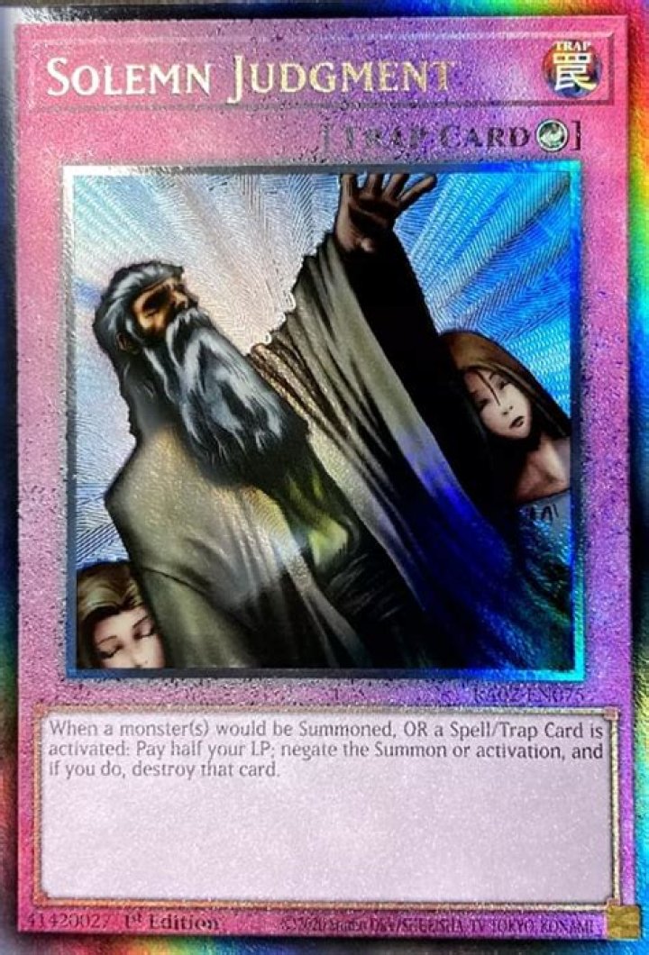 Does solemn judgement target?