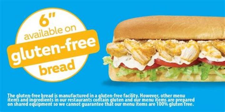 Does subway have gluten free bread?