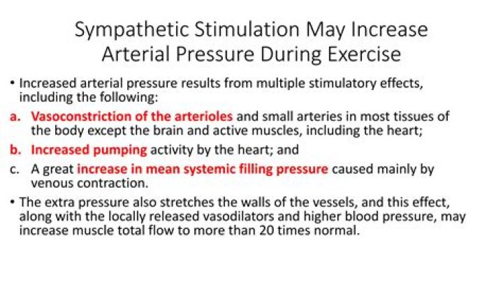 During exercise sympathetic input to the heart is increased?