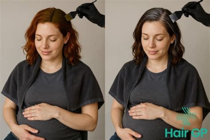 During pregnancy hair colouring?