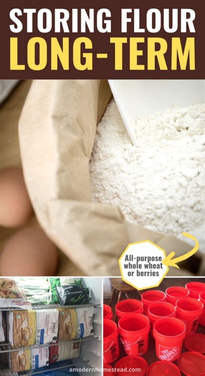 For how long does flour last?
