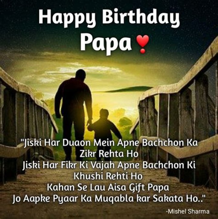 For papa birthday status?