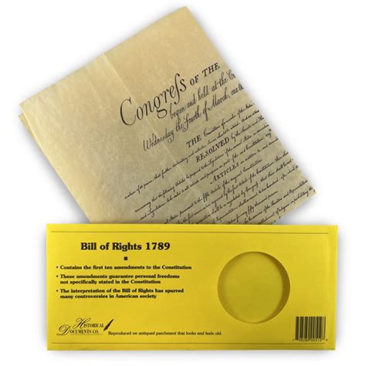 For the federalists the bill of rights?