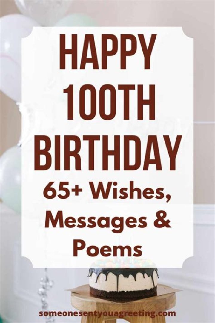 Has anyone died on their 100th birthday?