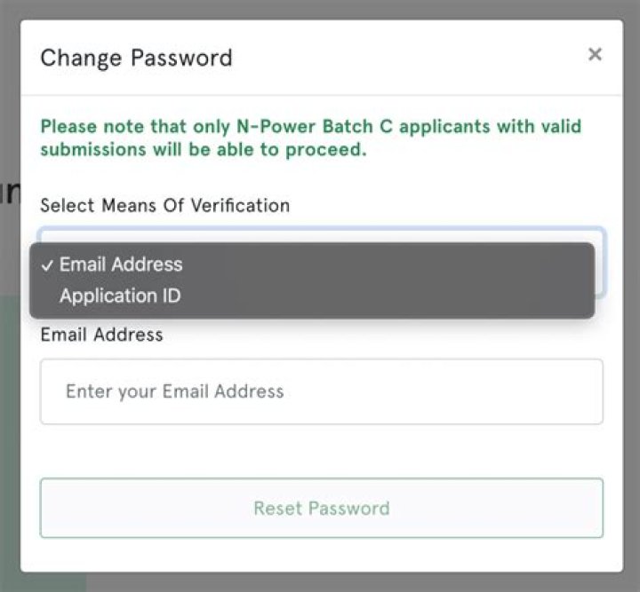 Has npower batch c list out?