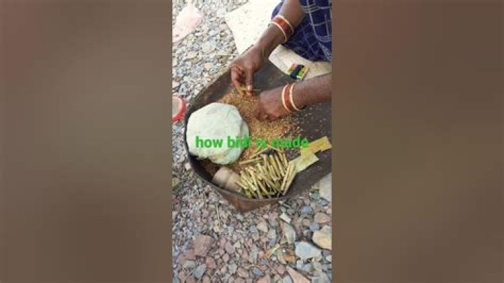 How bidi is made?