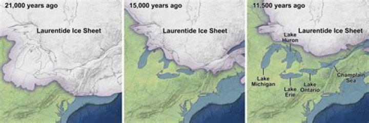 How big was the laurentide ice sheet?