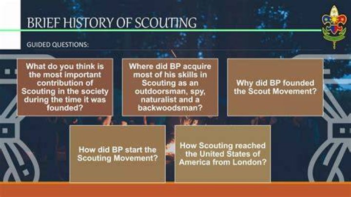 How did scouting start?