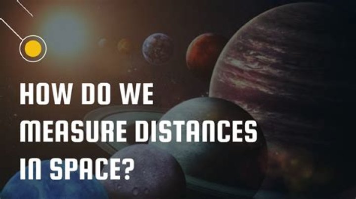 How distances are measured in space?