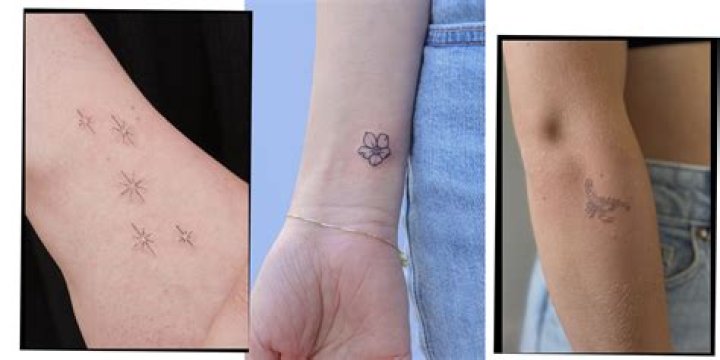 How do dainty tattoos age?