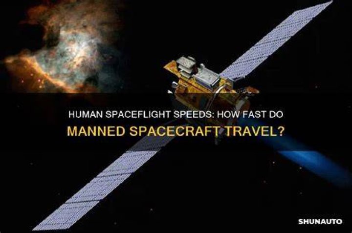 How fast do spacecraft travel?