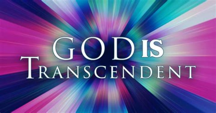 How is god transcendent in genesis?