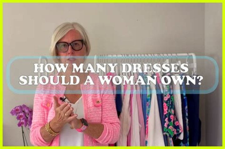 How many dresses should a woman own?