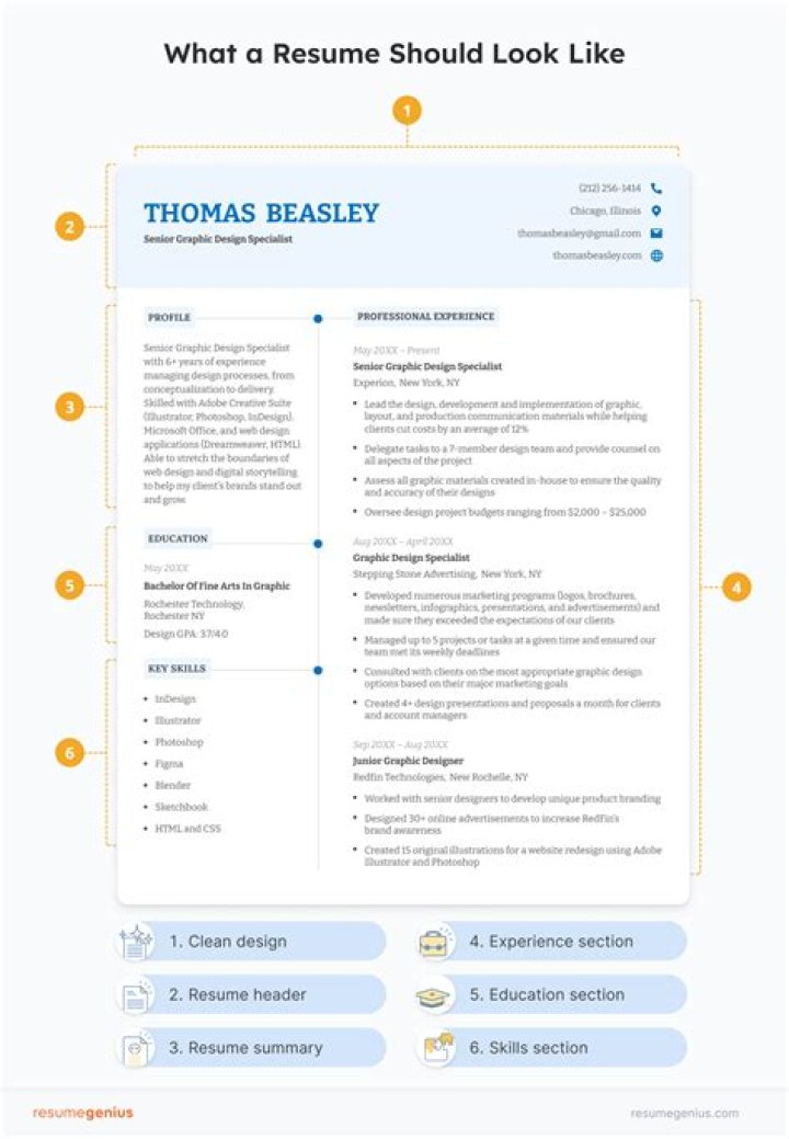 How resume should look?