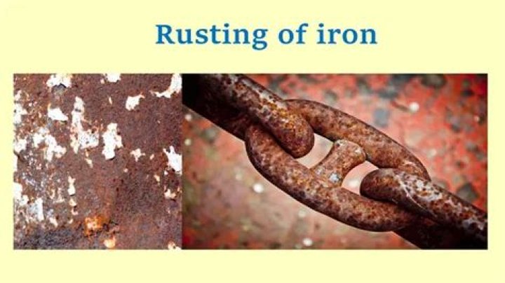 How rusting damages iron objects?