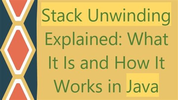 How stack unwinding work c++?