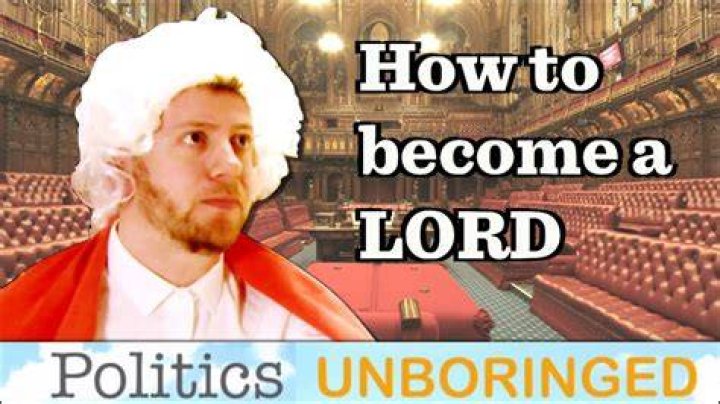 How to become a lord?