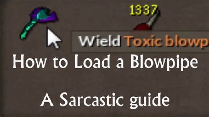 How to charge blowpipe?