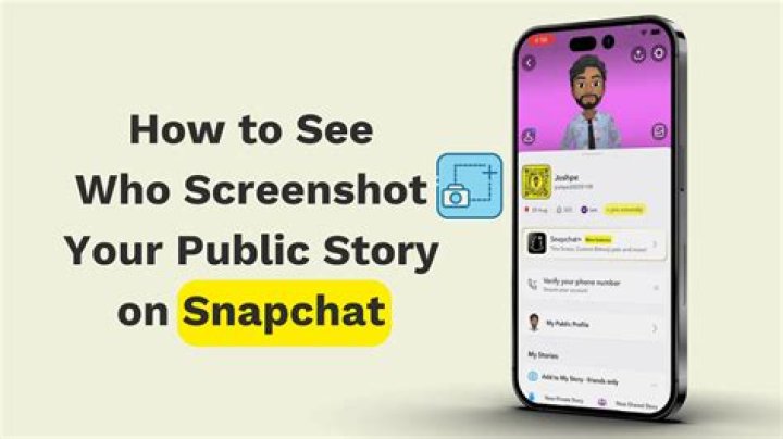 How to check who screenshotted your snapchat story?