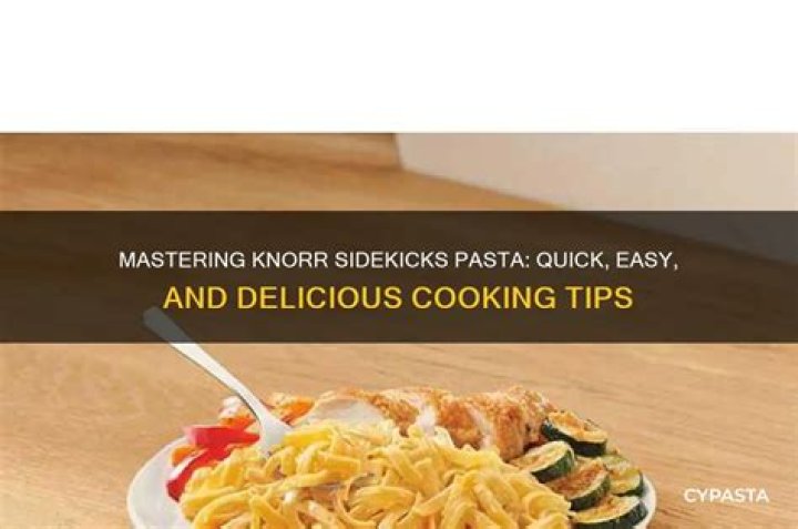 How to cook knorr sidekicks?