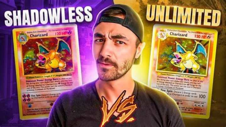 How to determine shadowless pokemon cards?