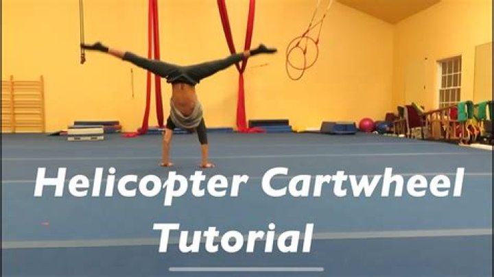 How to do a helicopter cartwheel?