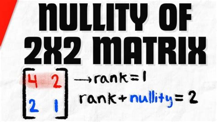 How to find nullity?