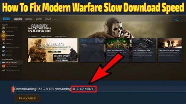 How to fix blizzard slow download?