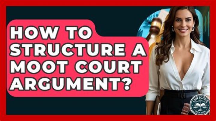 How to frame issues in moot court?