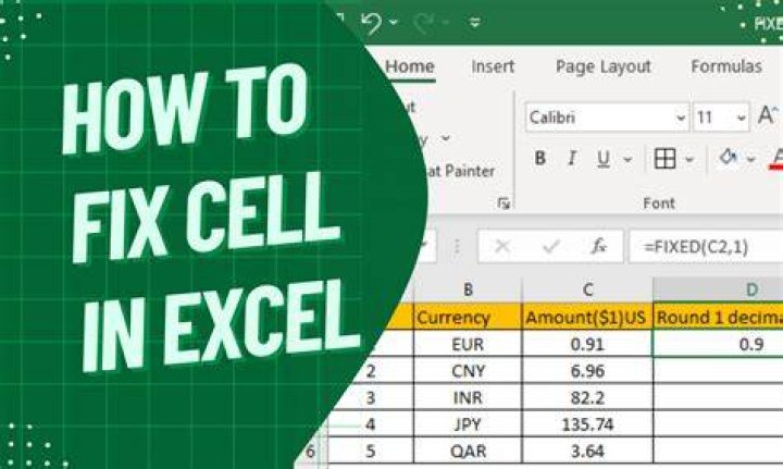 How to half cell in excel?
