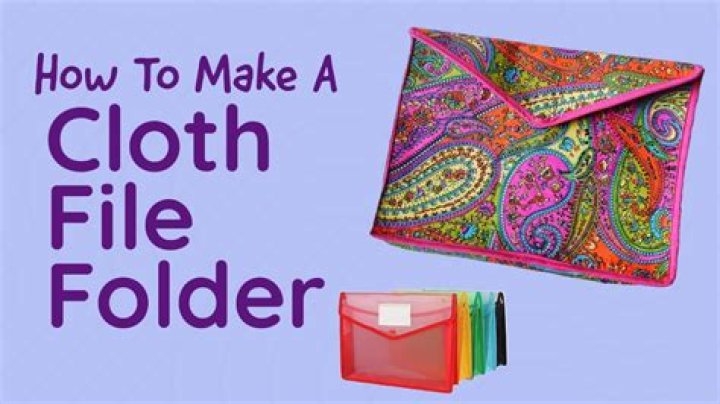 How to make a book folder out of paper?