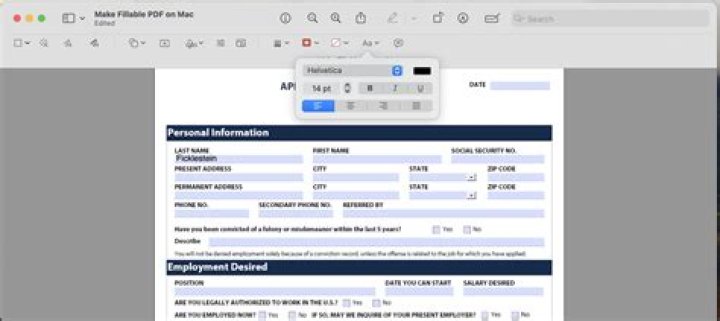 How to make a pdf fillable?