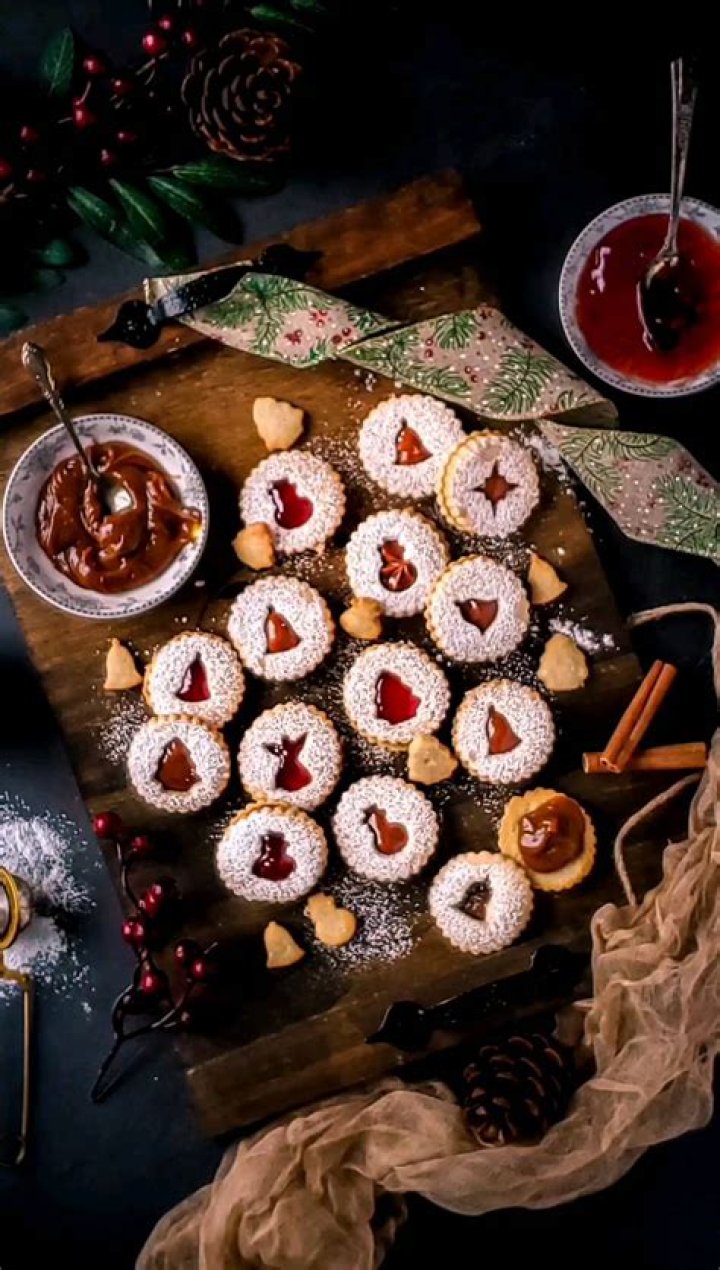How to package linzer cookies?