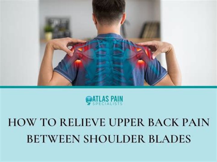 How to relieve back pain in upper back?
