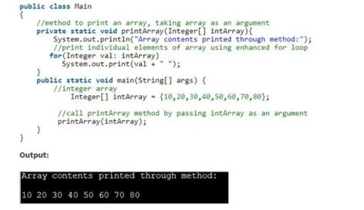 How to return a new array in java?