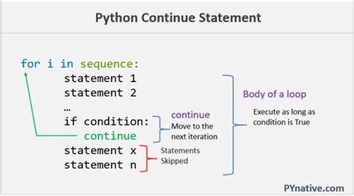 How to skip to next iteration in for loop python?