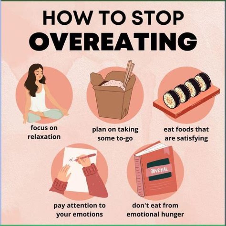 How to stop overeating when full?