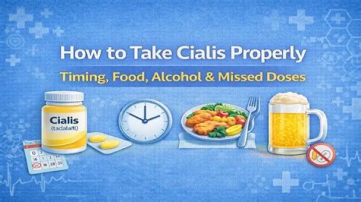 How to take cialis properly?